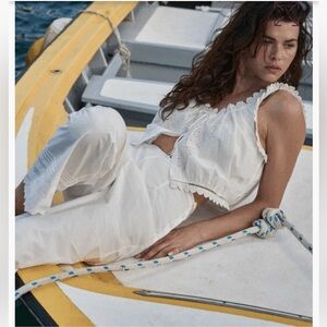 DOEN Traveler Top in Salt - XXS (/XS) - NWT